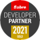 Sabre Developer Partner 2021 Gold