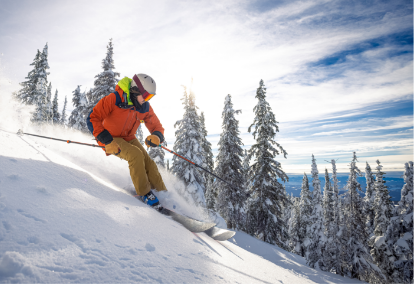 skiing in squaw