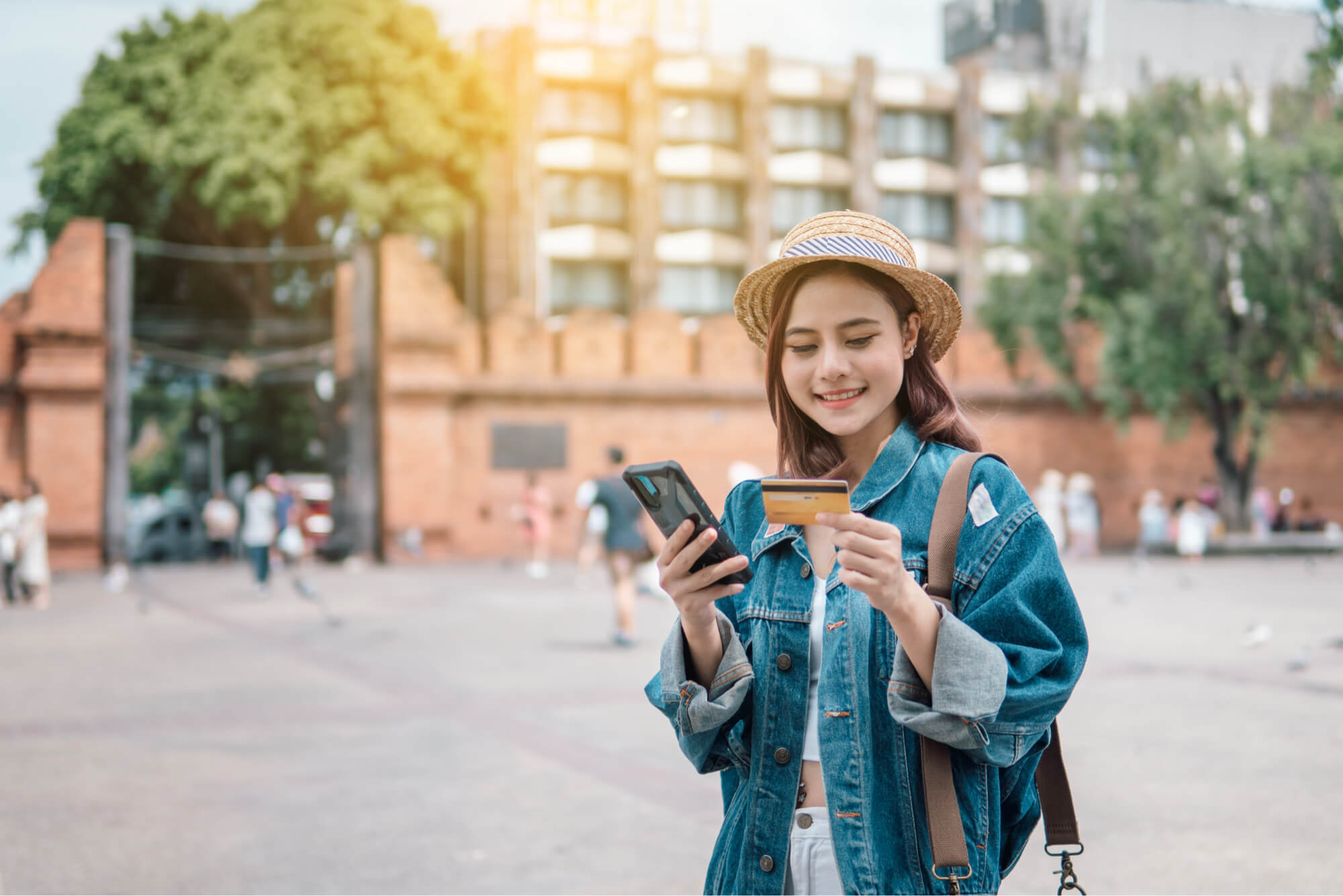 Overcome fragmentation in financial services by using travel rewards