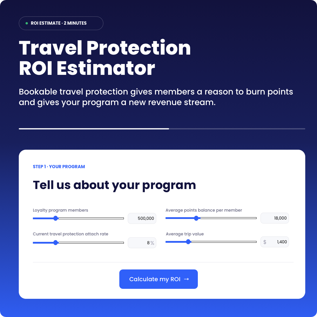 Travel Protection ROI Estimator