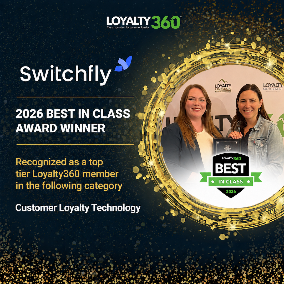 Switchfly Best in Class Loyalty Technology 2026